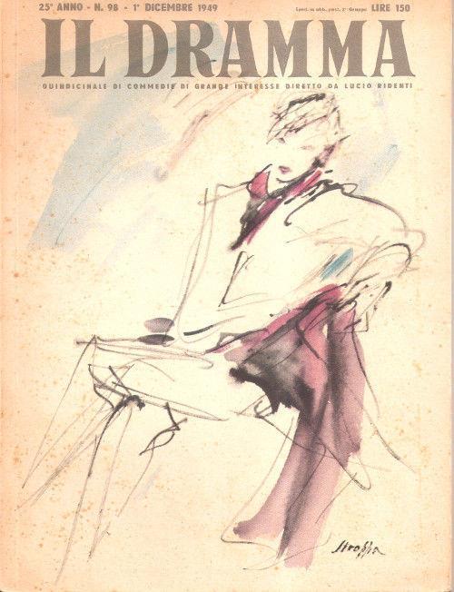Il Dramma n°98 Anno 25 - 1 dicembre 1949 - copertina