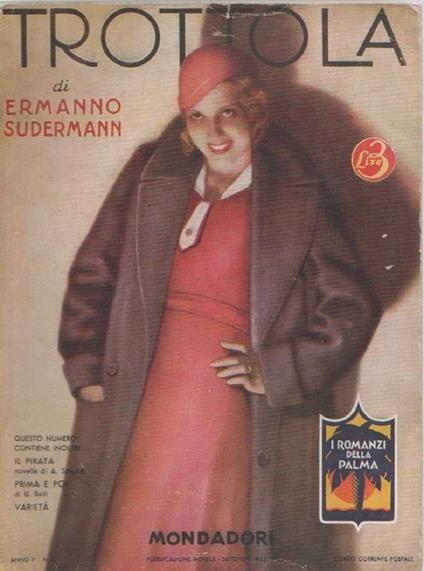 Trottola. Ermanno Sudermann - Hermann Sudermann - copertina