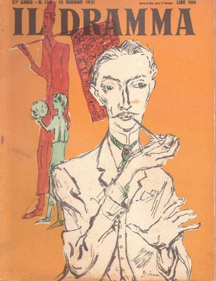 Il Dramma n°135 Anno 27- 15 giugno 1951 - copertina