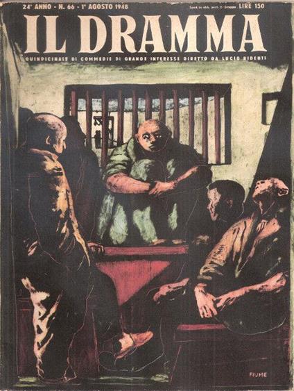 Il Dramma N° 66 Anno 24 - 1 Agosto 1948 - copertina