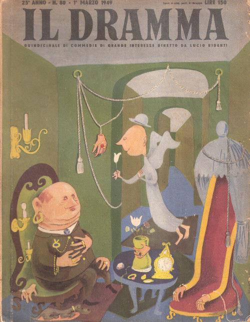 Il Dramma N° 80 Anno 25 - 1 Marzo 1949 - copertina