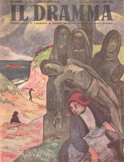 Il Dramma N° 72 Anno 24 - 1 Novembre 1948 - copertina