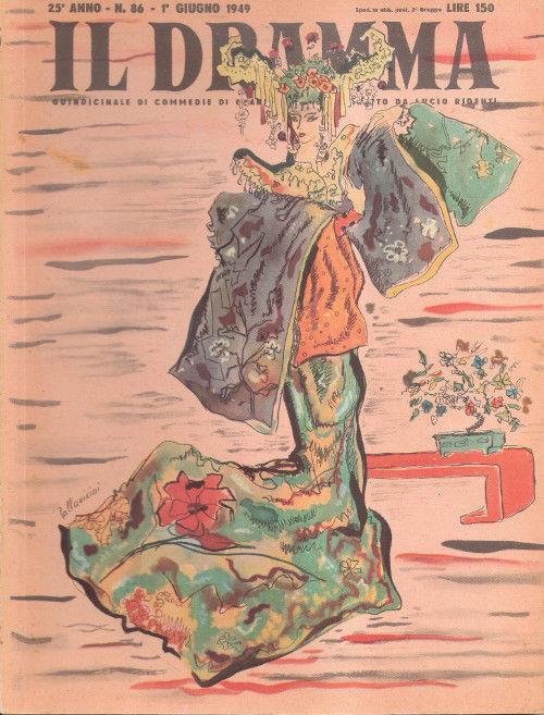 Il Dramma n° 86 Anno 25 - 1 giugno1949 - copertina