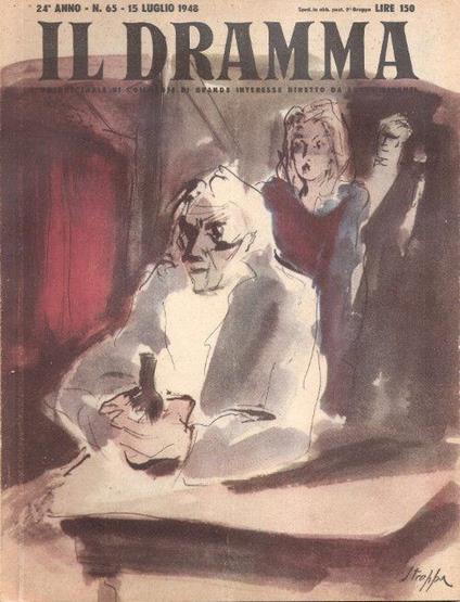 Il Dramma N° 65 Anno 24 - 15 Luglio 1948 - copertina