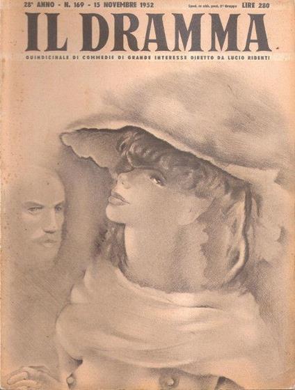 Il Dramma N° 169 - 15 Novembre 1952 - copertina
