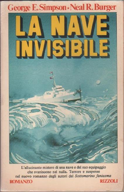 La nave invisibile - George Simpson - copertina