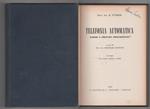 Telefonia automatica, schemi e principi fondamentali. R. Fuhrer