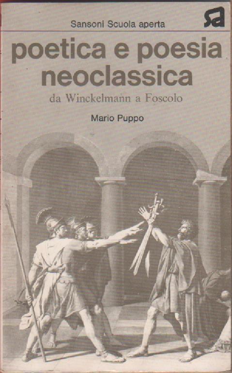 Poetica e poesia neoclassica - Mario Puppo - copertina