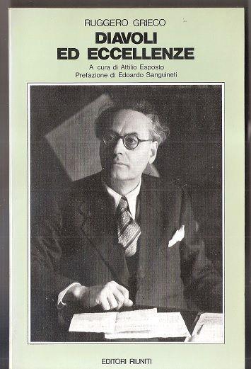 Diavoli ed eccellenze - Ruggero Grieco - copertina