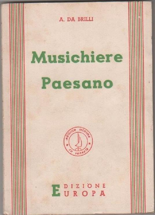 Musichiere paesano - Angelo Da Brilli - copertina