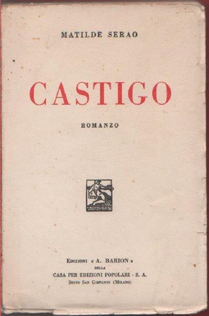 Castigo - Valerio Montanari - copertina