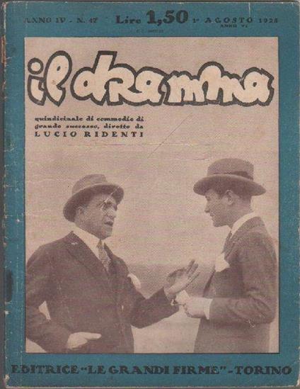 Il Dramma n° 47 - copertina