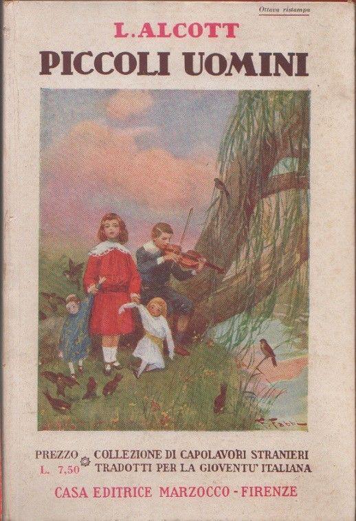 Piccoli uomini. Alcott Luisa M - copertina
