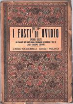 I Fasti di Ovidio. Episodi scelti. A cura di L.G. Zermini