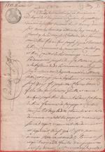 Atto notarile. Carta da bollo Regno di Sardegna 60 cent. Porto Maurizio 1813