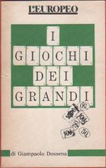 I giochi dei grandi