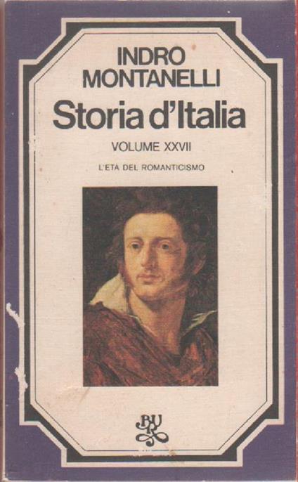 Storia d'Italia - Indro Montanelli - copertina