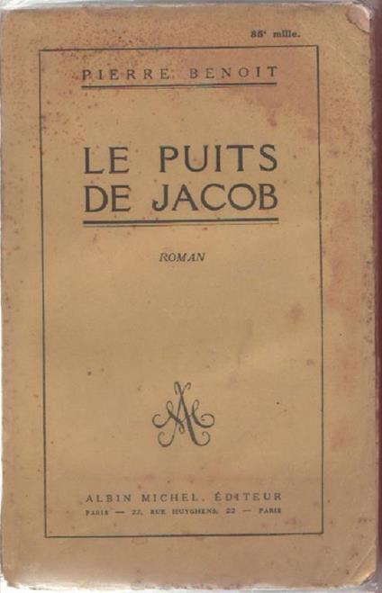 Le puits de Jacob - Pierre Benoit - copertina