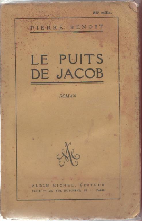 Le puits de Jacob - Pierre Benoit - copertina