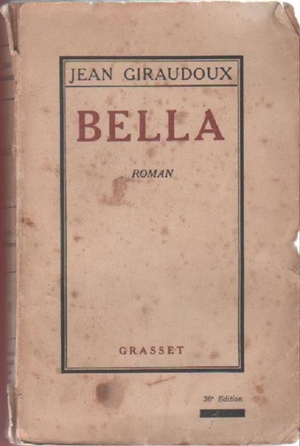 Bella - Jean Giraudoux - copertina
