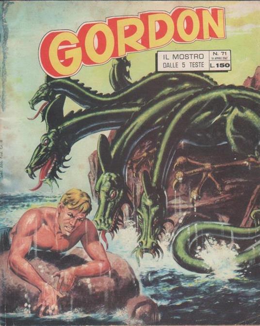 Gordon. n. 71 aprile 1967 - Dan Barry - copertina