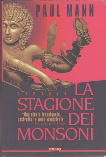 La stagione dei monsoni - Paul Mann - copertina