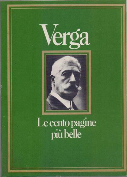 Verga. Le cento pagine piÃ¹ belle - Maria Gili Paglieri - copertina