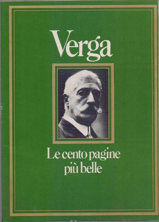 Verga. Le cento pagine piÃ¹ belle - Maria Gili Paglieri - copertina