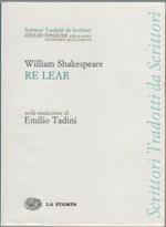 Re Lear. William Shakespeare