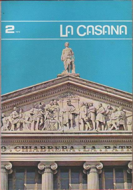 La Casana. Periodico trimestrale della CARIGE. n. 2. 1976 - copertina