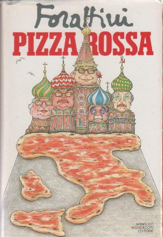 Pizza rossa - Giorgio Forattini - copertina