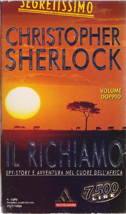 Il richiamo -Christopher Sherlock - Christopher Sherlock - copertina