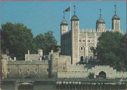 Londra. The Tower and RIver Thames. Non viaggiata. Originale - copertina