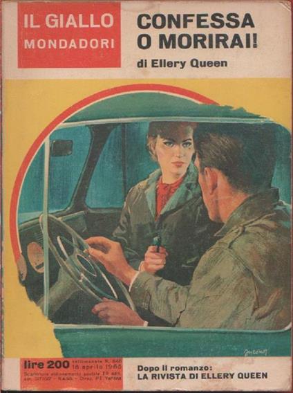 Confessa o morirai - Ellery Queen - Ellery Queen - copertina