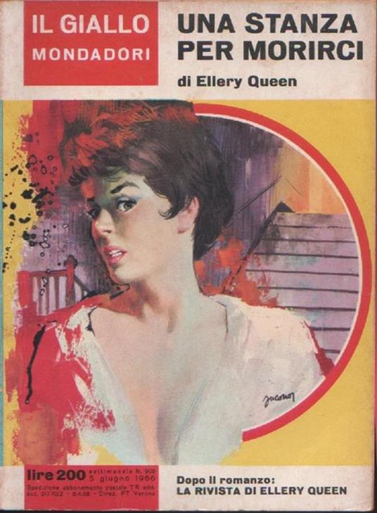 Una stanza per morirci - Ellery Queen - Ellery Queen - copertina