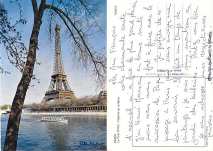 Paris. La Tour Eiffel. Vedette sur la Seine - copertina