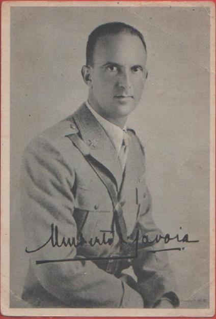 Umberto di Savoia - copertina