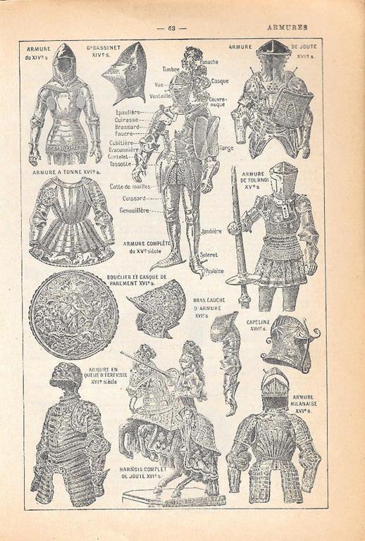 Armures. Stampa 1954 - copertina