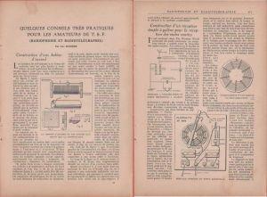Quelques conseils tres pratique pour les amateurs de TSF. Estratto 1923 - copertina