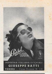 Persol. Industria Italiana Occhiali Giuseppe Ratti, Firenze. Pubblicita  1946 - Libro Usato - Le Vie d'Italia - | IBS
