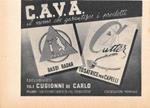 Cava. Rasoi Radar, Tosatrice Per Capelli. Advertising 1947