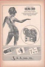 Proiettore Silma Duo / Lui veste SIDI. Advertising 1968