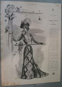 Elégante toilette de printemps. Stampa 1900 - copertina