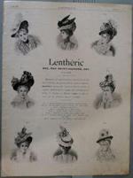 Lenthéric chapeaux, Paris. Advertising 1900