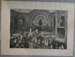 L' Exposition de Paris. La neuf sculpture francaise/ sculpture entrangere. Stampa 1900 - copertina