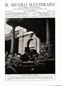 L' arrivo di Wilson a Milano. Stampa 1919 - copertina
