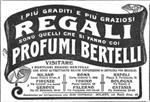 Profumi Bertelli. Advertising 1916