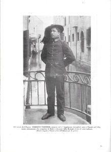 Il sergente Umberto Visentini / L'edera (Tranquilo da Verona). Stampa 1912 - copertina