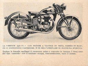 Sertum 250 cc. Stampa 1947 - copertina