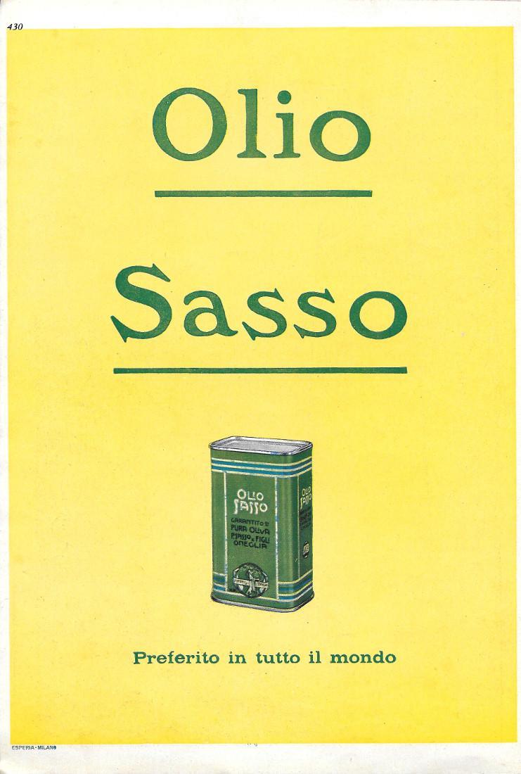 Orologi per campanili ed edifici F.lli Miroglio / Olio Sasso. Advertising 1936